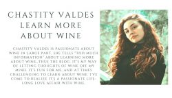 Chastity Valdes – A Wine Blogger