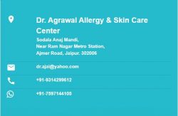 Skin Specialist in Jaipur | Dr. Agrawal Allergy & Skin Care Centre