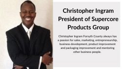 Christopher Ingram President of Supercore Products Group