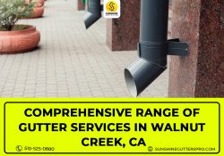 Comprehensive Range of Gutter Services in Walnut Creek, CA