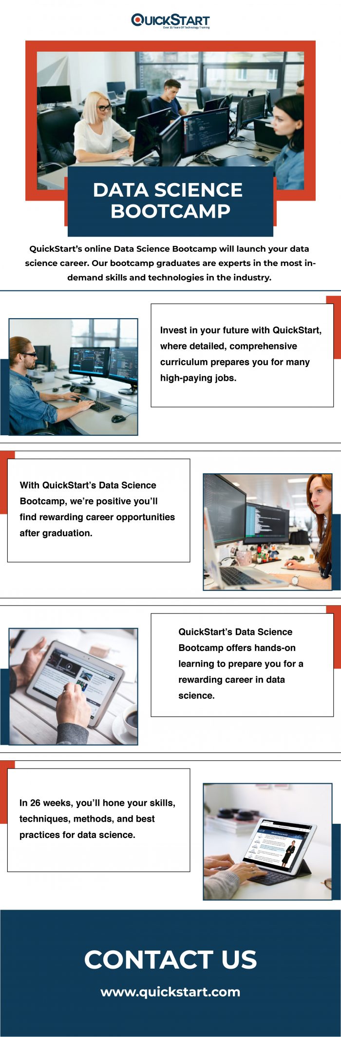 Best Online Data Science Bootcamp from Quickstart