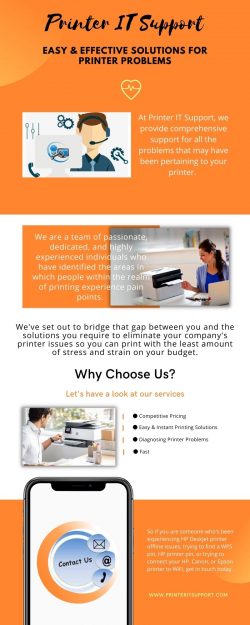Printer IT Support – Easy & Effective Solutions For Printer Problems