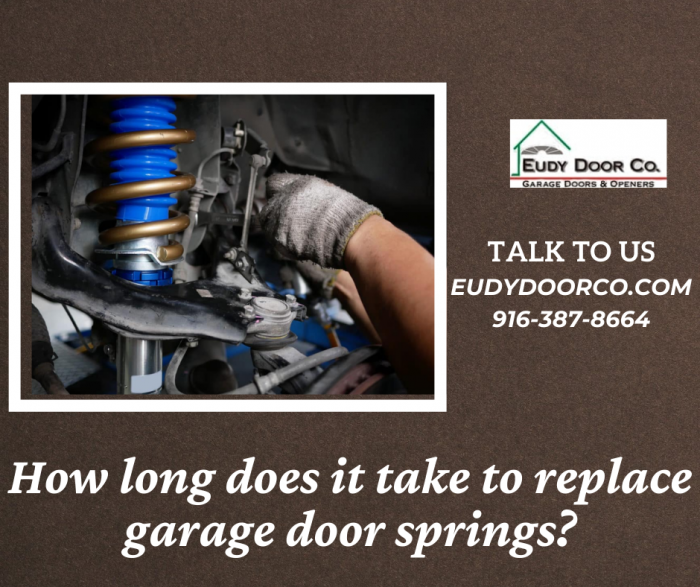 How Long Does Professional Take to Replace Garage Door Spring