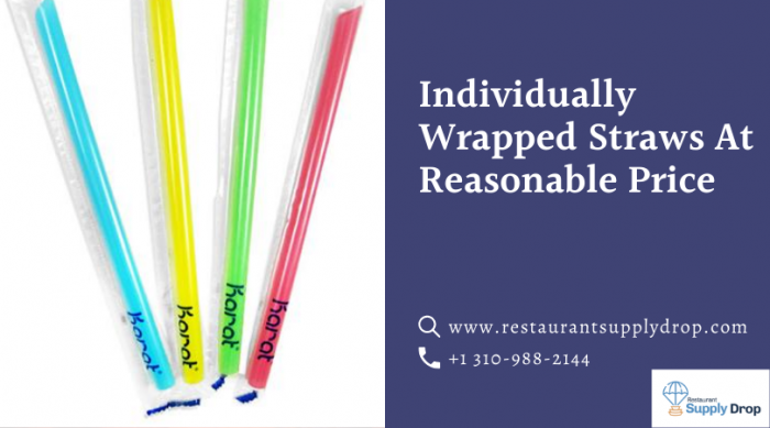 Individually Wrapped Straws At Reasonable Price
