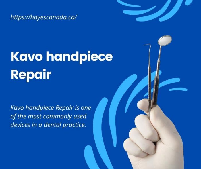 Electric Handpiece Repairs by Hayes Canada