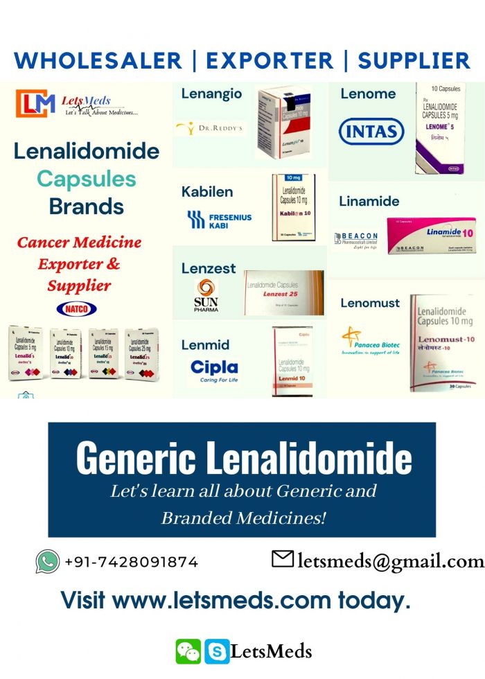 Generic Lenalidomide Capsules Price Wholesale | Buy Natco Lenalid Supplier USA UK China