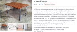 Metal Legs For Coffee Table