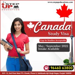 Canada Study Visa  - May - September 2022 intake