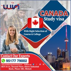 Canada Study Visa With Right Select of Course & College