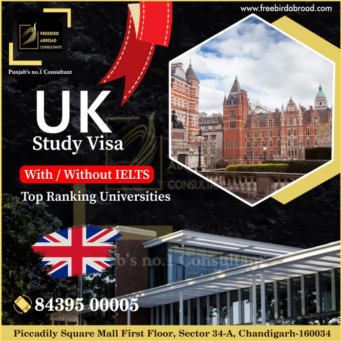 Apply for UK Study Visa With/Without IELTS