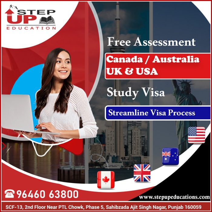 Free Assessment – Canada / Australia / UK & USA Study Visa