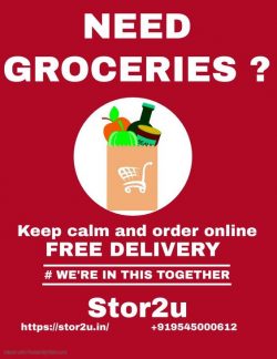 Need online grocery store in goa stor2u