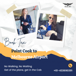 Taxi Point Cook to Melbourne Airport