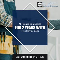 All Repairs Guaranteed for 2 Years with Free Service Calls