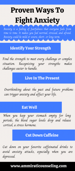Proven Ways To Fight Anxiety