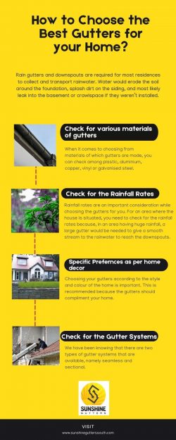 How to Choose the Best Gutters for your Home?