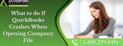 How to fix this Quickbooks Crashes When opening company file Error