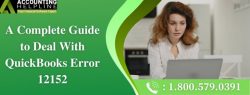 A quick guide to easily resolve Quickbooks error 12152