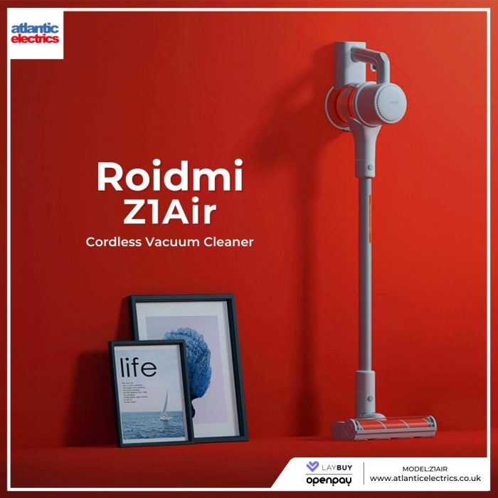 Roidmi Z1 Air Cordless Vacuum Cleaner with 60 Minutes Run Time