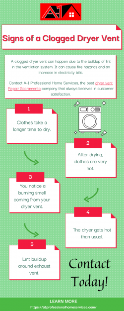 Signs of a Clogged Dryer Vent
