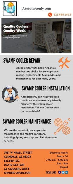 Swamp cooler maintenance