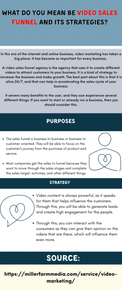 Purpose And Strategies of Video Sales Funnel