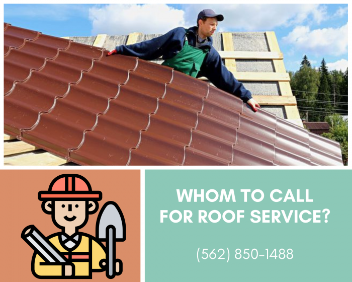 Whom to Call for Roof Service?