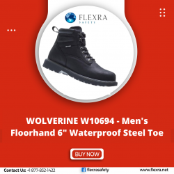 Wolverine Men’s Floorhand 6 Waterproof Steel Toe Work Boots