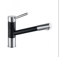 brass faucet single handle hot/cold deck-mounted sink mixer, pull-out kitchen faucet