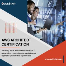 Available now AWS Architect Certification- QuickStart