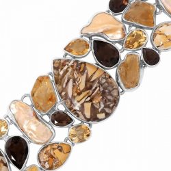 Gemstone Jewelry : Brecciated Mookaite Jewelry at Wholesale Price