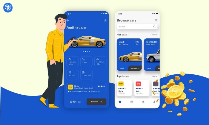 Cost to Develop a Car Rental App