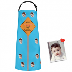 Father’s Day Gift Custom Apron Photo Apron Best Dad Ever