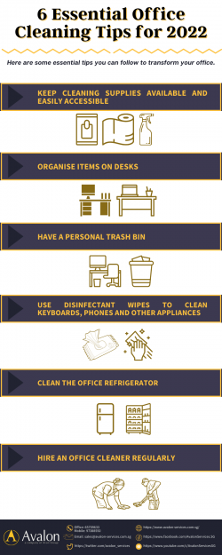 6 Essential Office Cleaning Tips for 2022