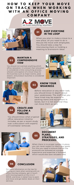 How to Keep Your Move on Track When Working With an Office Moving Company