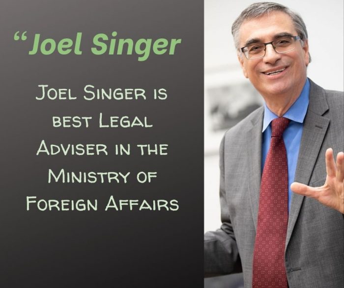 Joel Singer is Well Known Legal Adviser