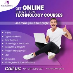 Get Online Short Term Technology Courses