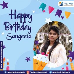 Happy Birthday, Sangeeta.