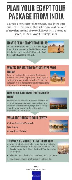 Plan your Egypt Tour Package From India