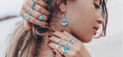 Turquoise Blue Stone Jewelry