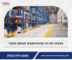 Specialized Food Grade Warehouse in Las Vegas