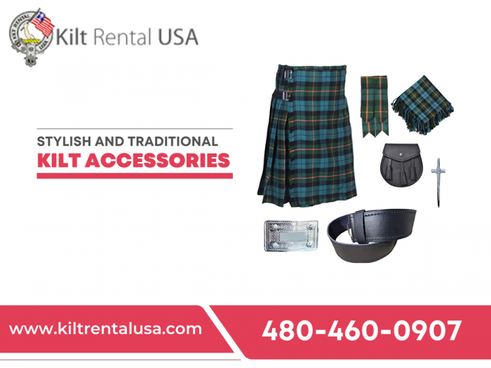 Stylish and Traditional Kilt Accessories Online at Kilt Rental USA