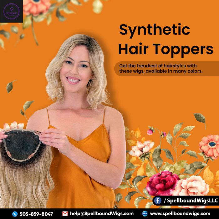Synthetic Hair Toppers