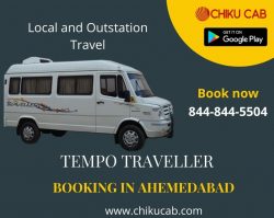 Tempo traveller on rent in Ahmedabad : local and Outstation Travel