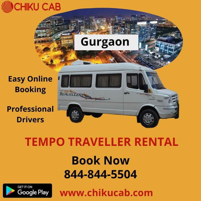 Tempo Traveller in Gurgaon for both local and outstation travel