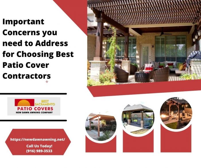 Things To Consider for Selecting the Best Patio Cover Contractors