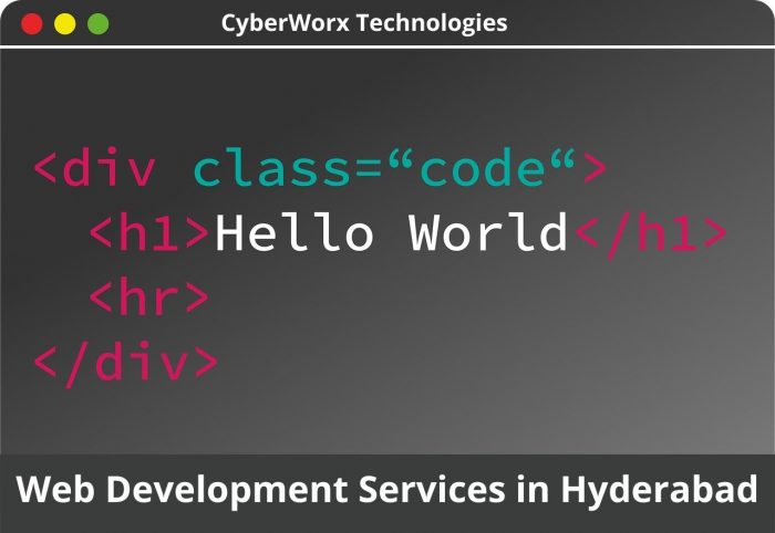 Web Development Services in Hyderabad
