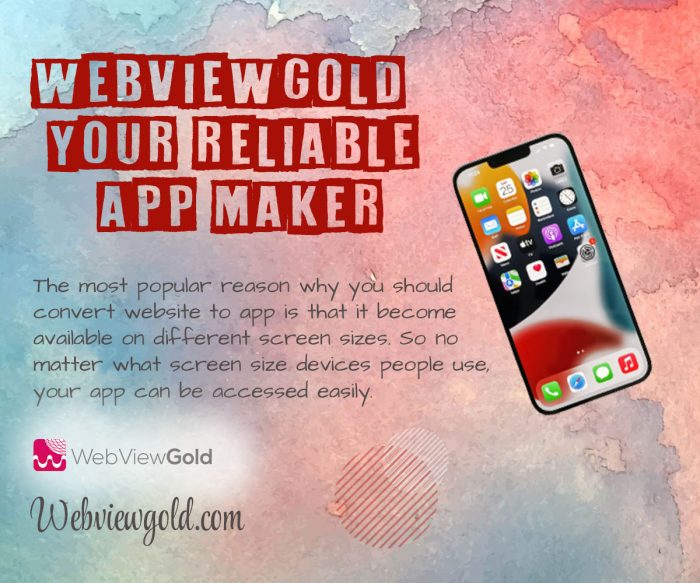 Convert Website Into Ios App and reach a vast audience by promoting fresh content