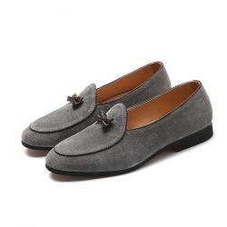 “Bowie” Suede Penny Loafers – Multiple Colors