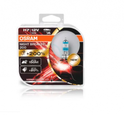 Osram H7 Night Breaker Laser 200 % (2 kpl)